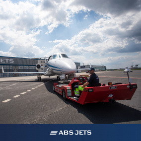 ABS Jets first FBO in Europe with  IS-BAH Stage III certification